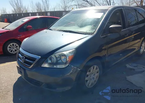 2005 Honda Odyssey Lx z USA, uszkodzony, nr VIN 5FNRL38245B128739